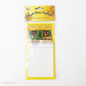 Best selling refrigerator magnet memo pad