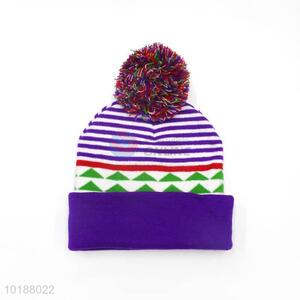 Top Quality Colorful Knitted Hat For Winter