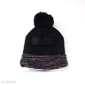 Best Sale Winter Knitted Hat With Pompom