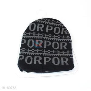 Good Quality Knitted Add Plush Hat For Man
