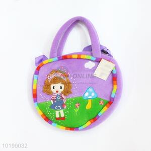 New Arrival Lint Cartoon Hand Bag for Children