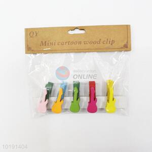 Wholesale guitar photo clip/wood clip