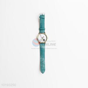 Women Casual Dress Canvas Band Stripe Quartz Watch