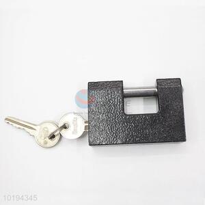 Black Iron Padlock High Security