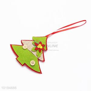 Best Selling Tree Shape Christmas Felt Pendant with Padding