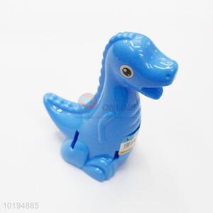 Wholesale blue low price dinosaur shape pencil sharpener