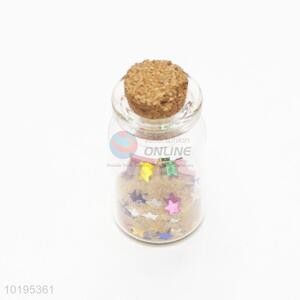 Hot sale lucky bottle/drift bottle/shell wish bottle keychain/key ring