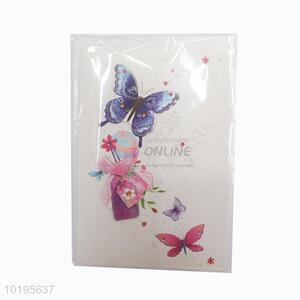Nice fashionable butterfly styled greeting card