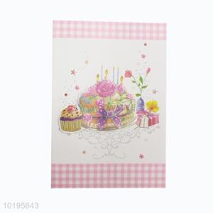 Wholesale cheap new cake style greeting card