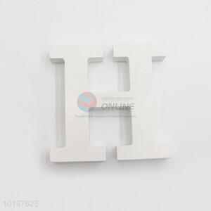 Best Selling Letter H Shaped Wooden Craft for Decoration