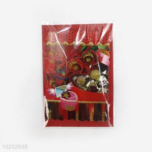 Factory Export Red Rose Greeting Card For Wedding