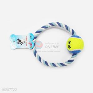 Cotton Rope Lifted Ball Pet Toy For Promotion