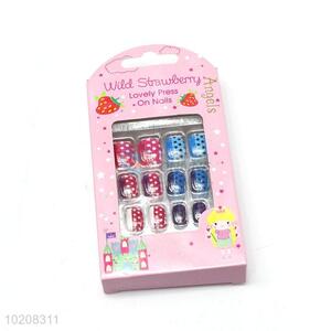 New Design Colorful Artificial Nails Nail Tips For Children