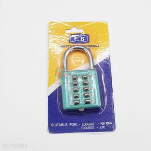 Wholesale Factory Supply Cute 5 Digit Push Button Combination Padlock