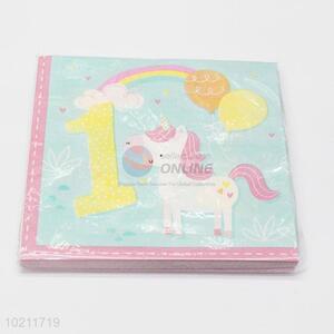 Lovely horse napkin tissue/serviette