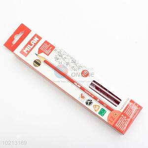 High Quality Wine Red Wooden HB Pencil for Office