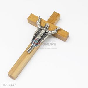 Promotional custom wall hanging Jesus wood cross