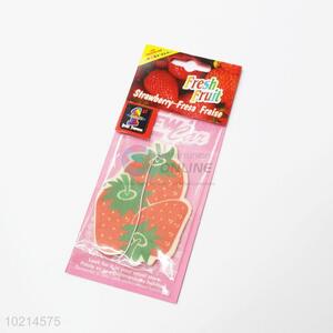 Cute daily use strawberry shape car air freshener