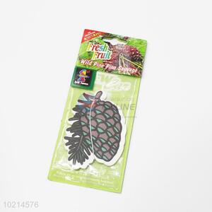 Popular cool style cheap pine cone shape car air freshener