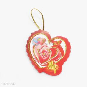 China Factory Love Heart Shaped Greeting Card