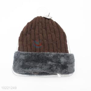 Fur Hat Winter Knitted Beanie,Knitted Hat