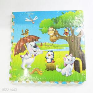 Cartoon design interlocking flooring educational puzzle mats