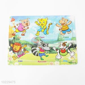 Promotional custom wooden jigsaw puzzle