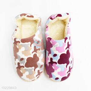 Low price factory promotional indoor bedroom slippers