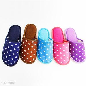 Popular design low price winter bedroom slippers