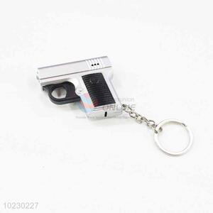 Gun Key Chain with LED Light