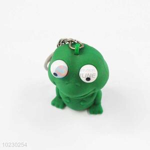 Frog Key Chain with LED Light