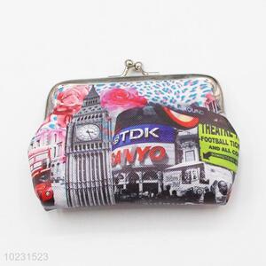 Wholesale Modern City Pattern PVC Coin Purse