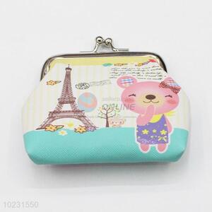 Lovely Rabbit Pattern PVC Wallets Small Bag Roomy Purse