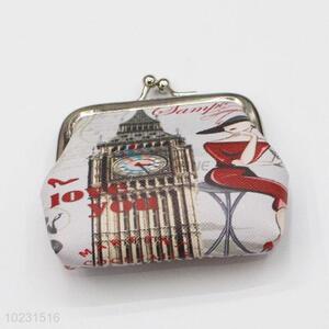 New Modern London Pattern Mini Capacity Coin Bag