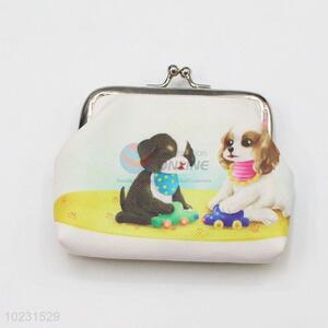 Latest Design Lovely Dog Printing PVC Coin Bag