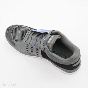 Grey Breathable  Fashion Comfortable Running Sports Shoes