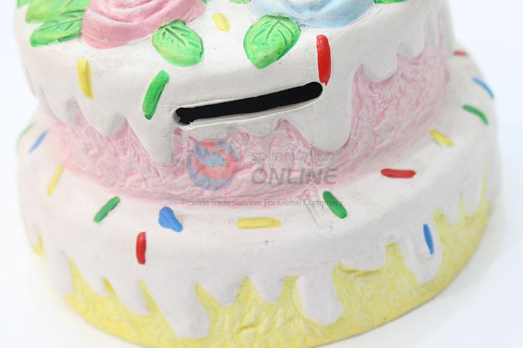 Cute best popular style cake shape money box