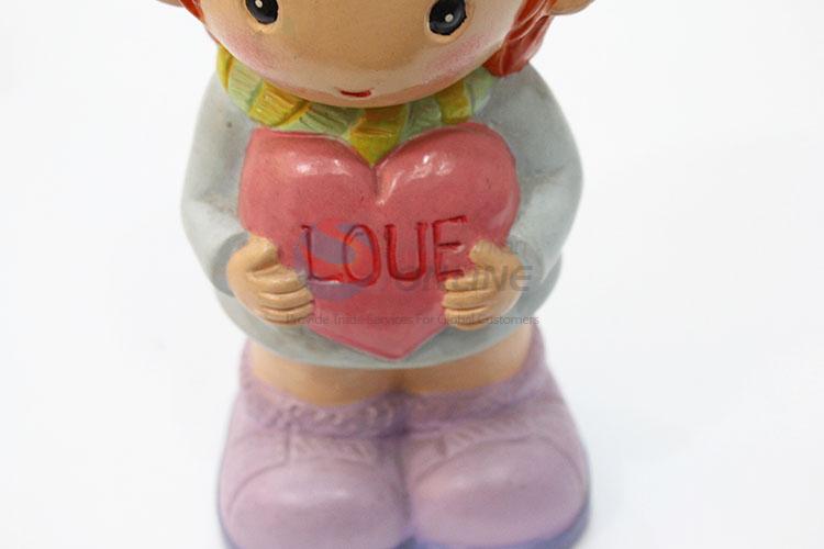 Lovely top quality low price doll money box