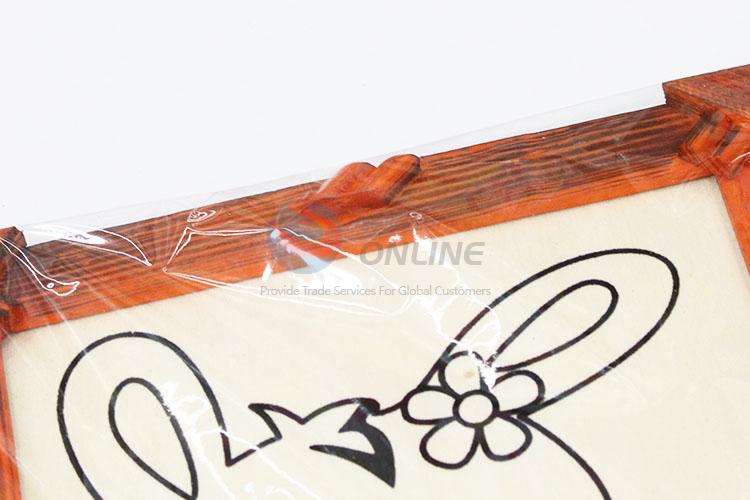 Promotional new style cool cheap wooden-frame mud painting