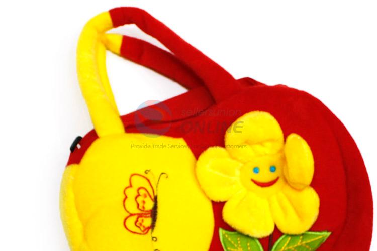 High Quality Colorful Soft Plush Hand Bag