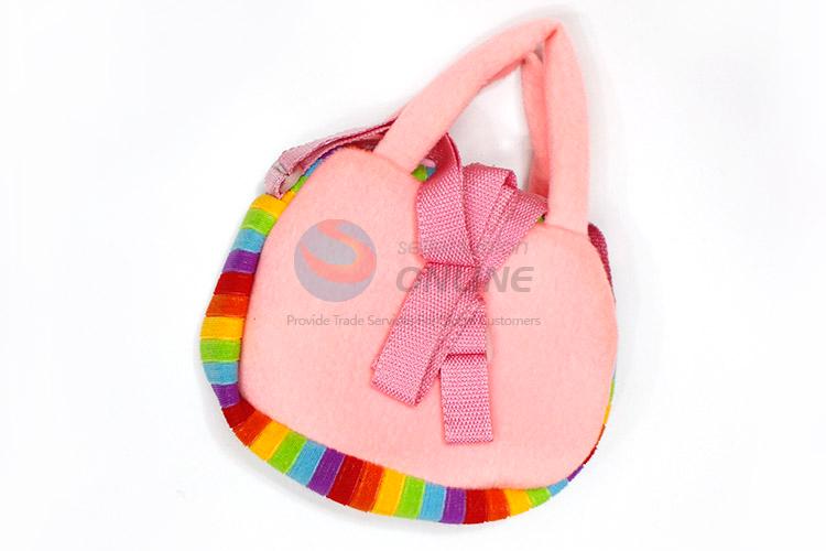 Custom Cute Plush Cartoon Hand Bag For Kids