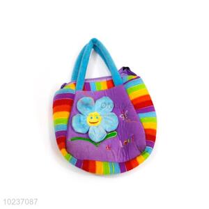 Good Quality Colorful Plush Cartoon Hand Bag