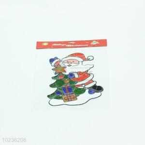 Popular low price high sales Christmas window stickers