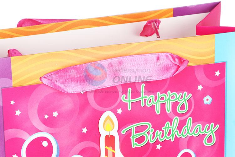 Factory Wholesale Cake Printed Gift Bag/Paper Packing Bag for Birthday