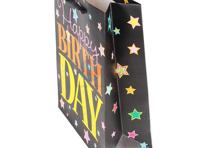 Good Quality Gilding Gift Bag/Paper Packing Bag for Birthday