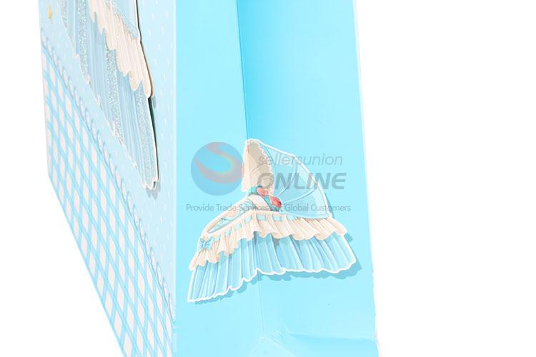 Factory Direct Blue Gift Bag/Paper Packing Bag for Baby