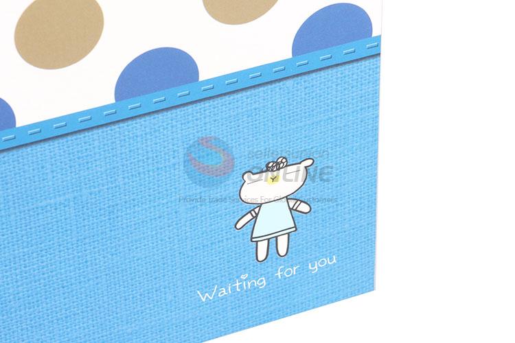 Nice Dot Pattern Blue Gift Bag/Paper Packing Bag for Sale