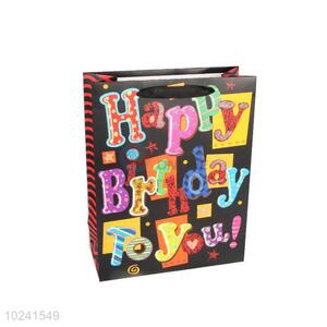 Competitive Price Gilding Gift Bag/Paper Packing Bag for Birthday