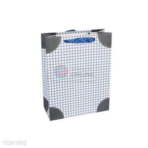 Best Selling Gift Bag/Paper Packing Bag with Blue Ribbon Handle