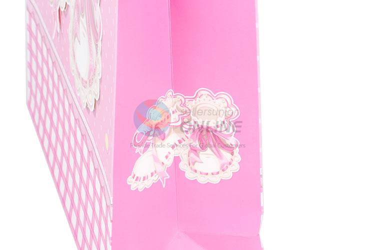 Nice Shoes Printed Pink Gift Bag/Paper Packing Bag for Baby